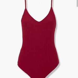 Forever 21 Red Bodysuit